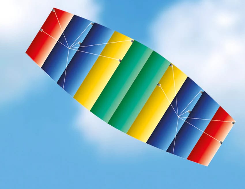 Günther Raver Drage vises her frem hvordan den ser ud oppe mellem skyerne