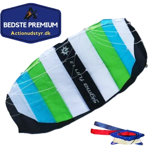 Sigma Fun 2.0 Drage - Blå/Grøn - Med Actionudstyr.dk 'Bedste premium i test' badge