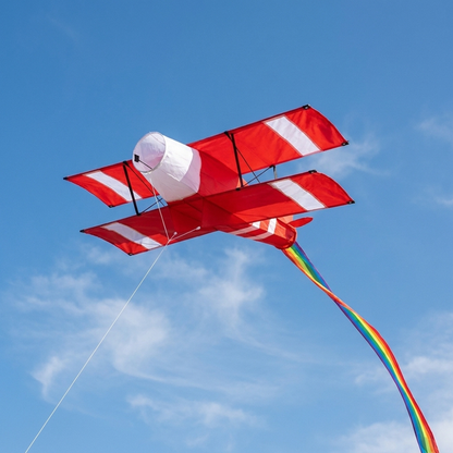 Wikz 3D Rött Flygplan