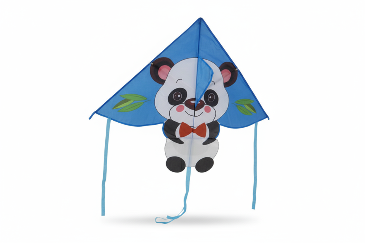 Wikz Panda Drage i sort og hvid design, vist på hvid baggrund