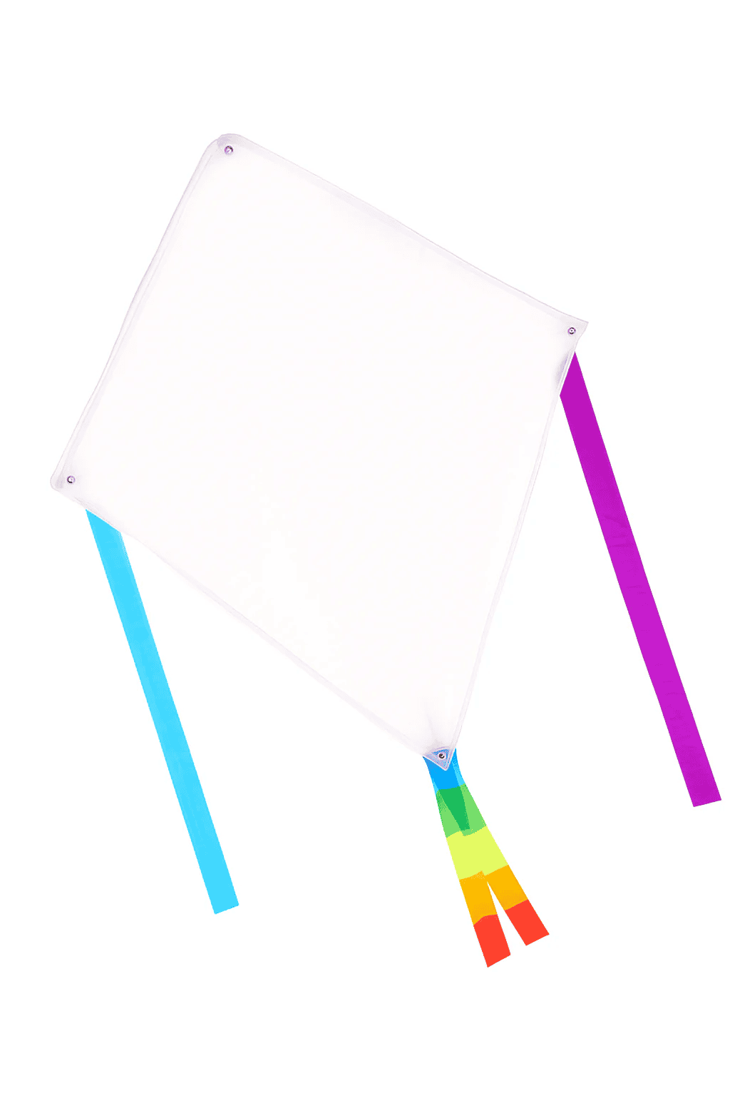 Wikz Ventus MyDesign drage til at dekorere selv, vist på hvid baggrund