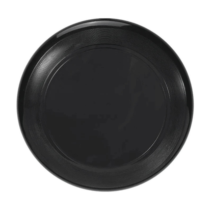 Wikz WindRider Aero frisbee i sort, vist på hvid baggrund